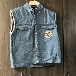 Men’s Harley Davidson Jean Vest size XL